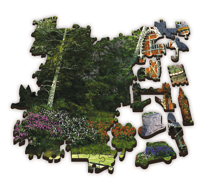 Viktorijanska kuća - Drvene puzzle