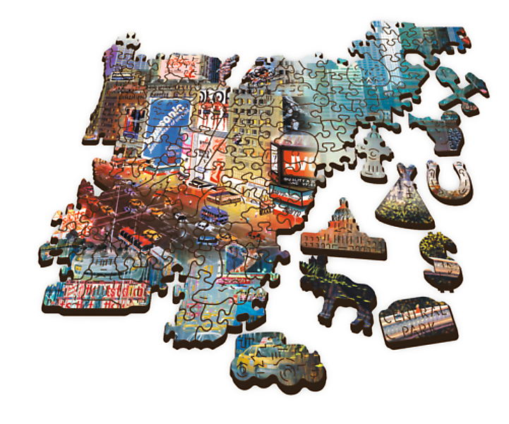 New York - Drvene puzzle