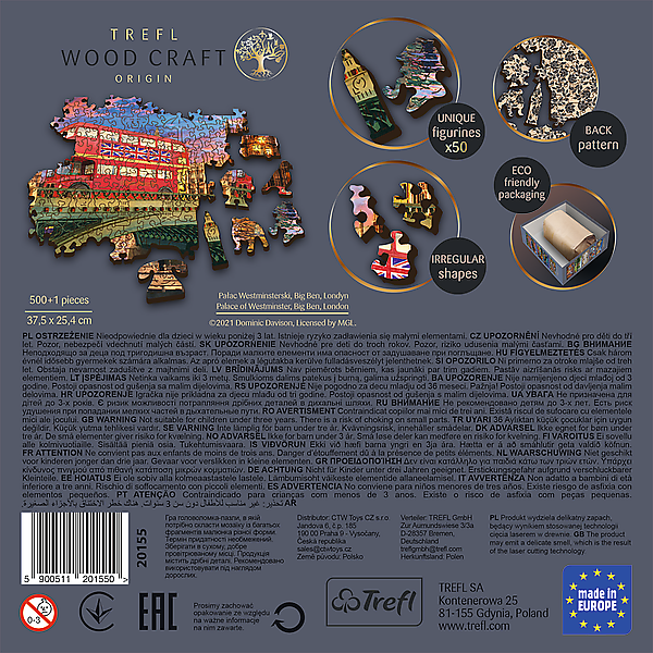 London - Drvene puzzle