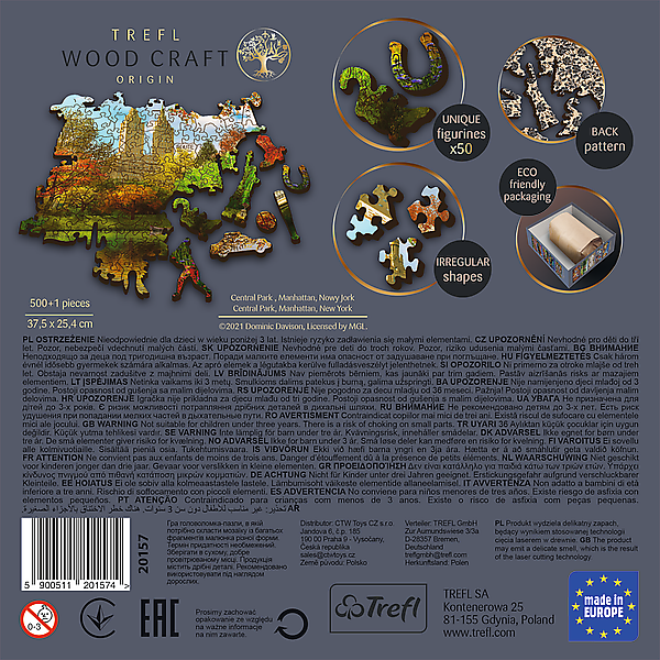 New York - Drvene puzzle