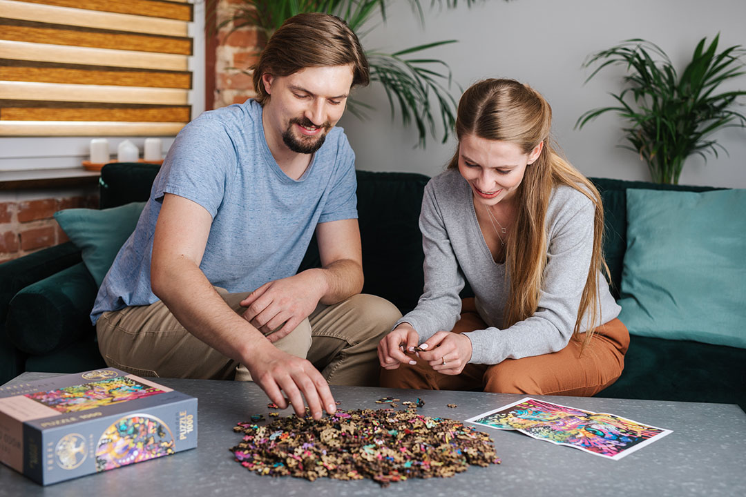 Ljetni raj - Drvene puzzle