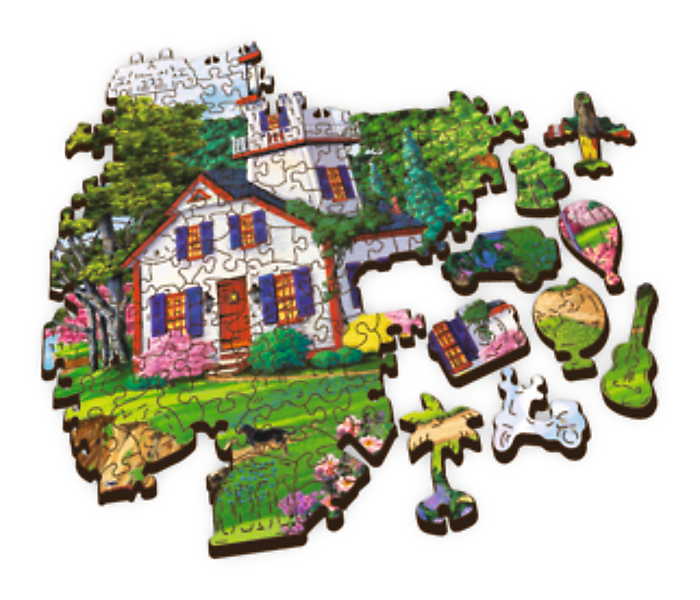 Ljetni raj - Drvene puzzle
