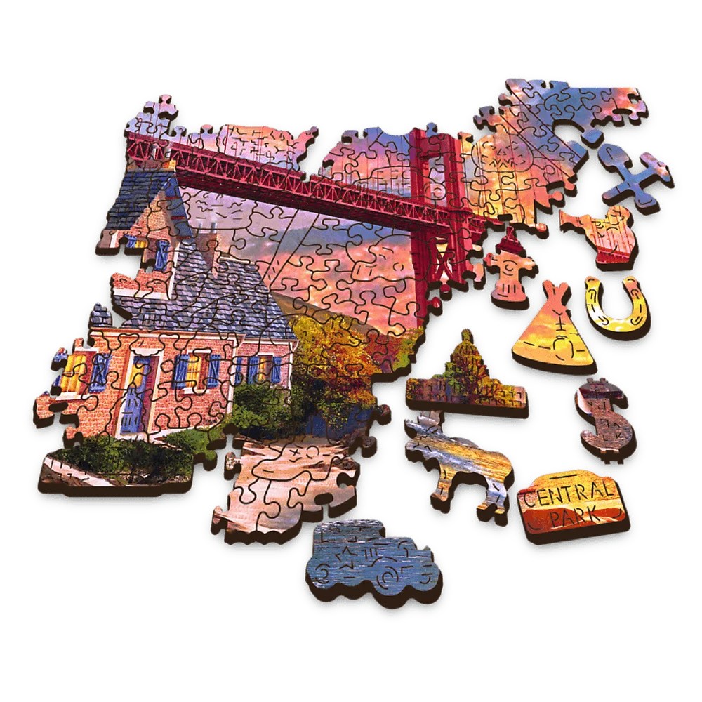 San Francisco - Drvene puzzle