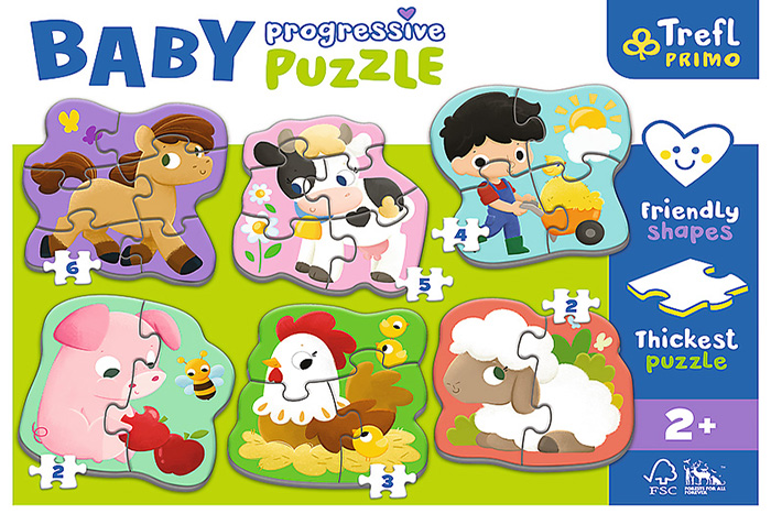 Farma, moje prve puzzle | 22 komada