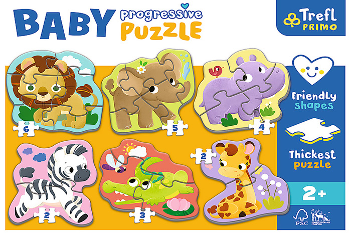 Safari, moje prve puzzle | 22 komada