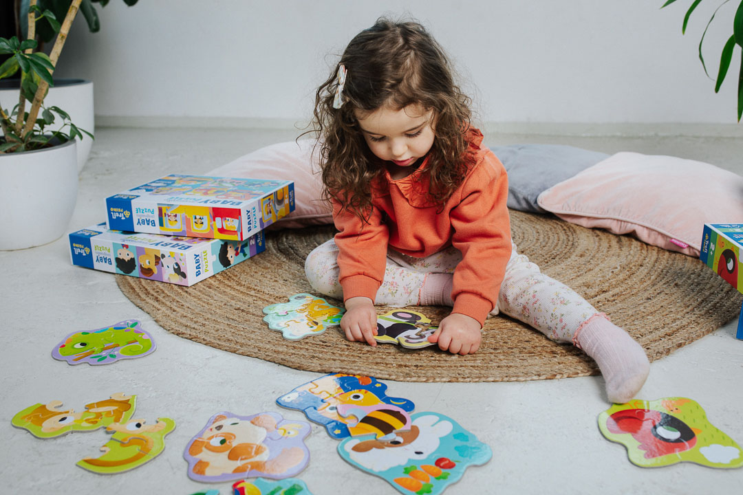 Egzotične životinje, moje prve puzzle | 22 komada