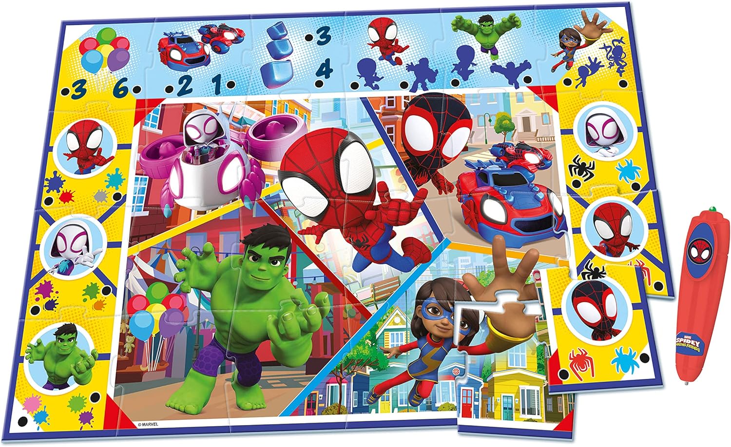 Podne puzzle Spiderman | MAXI 24 komada