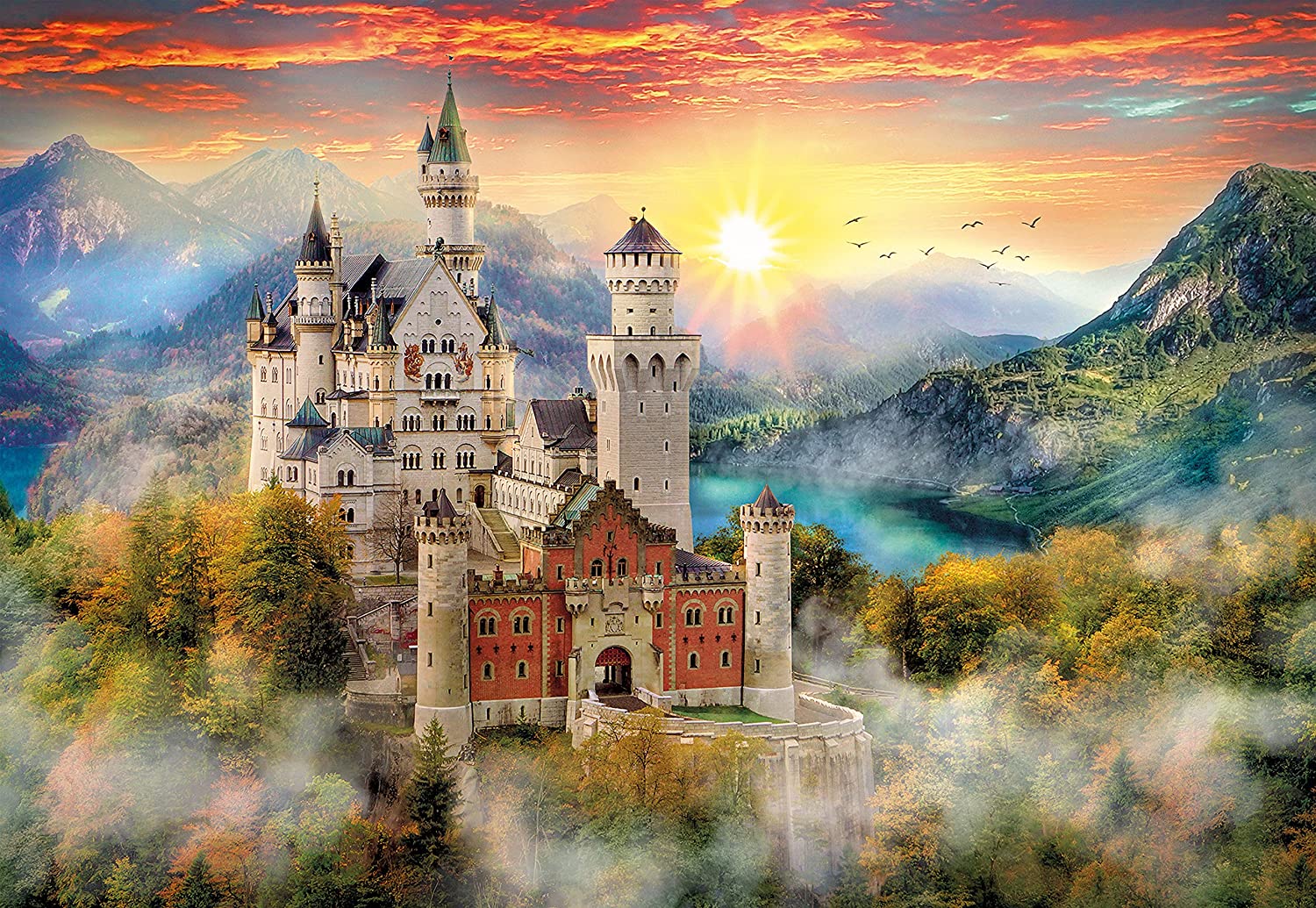Bajkoviti dvorac Neuschwastein